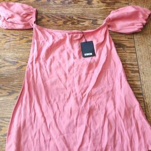 NWT Reformation Framboise Dress in Valentine sz Medium